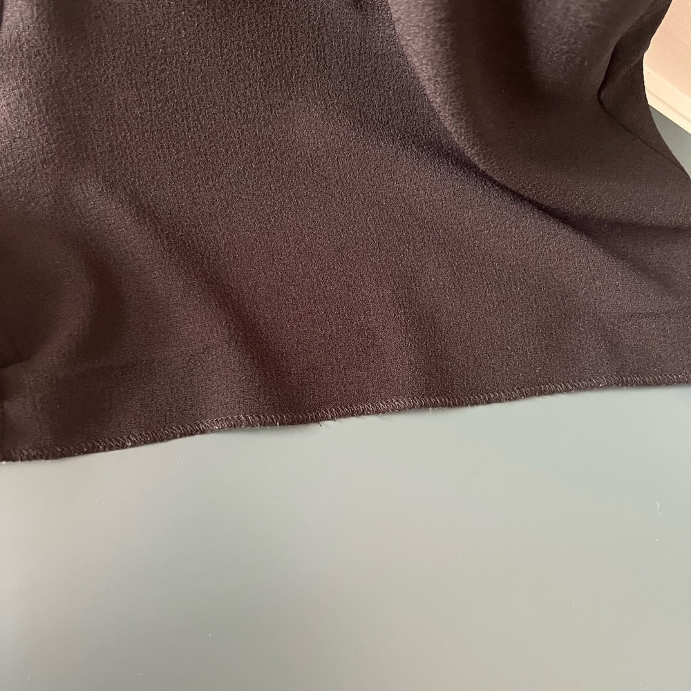Zara Basics Sleeveless Black Romper with Gold Plate around Neckline Size Small - Picture 4 of 7